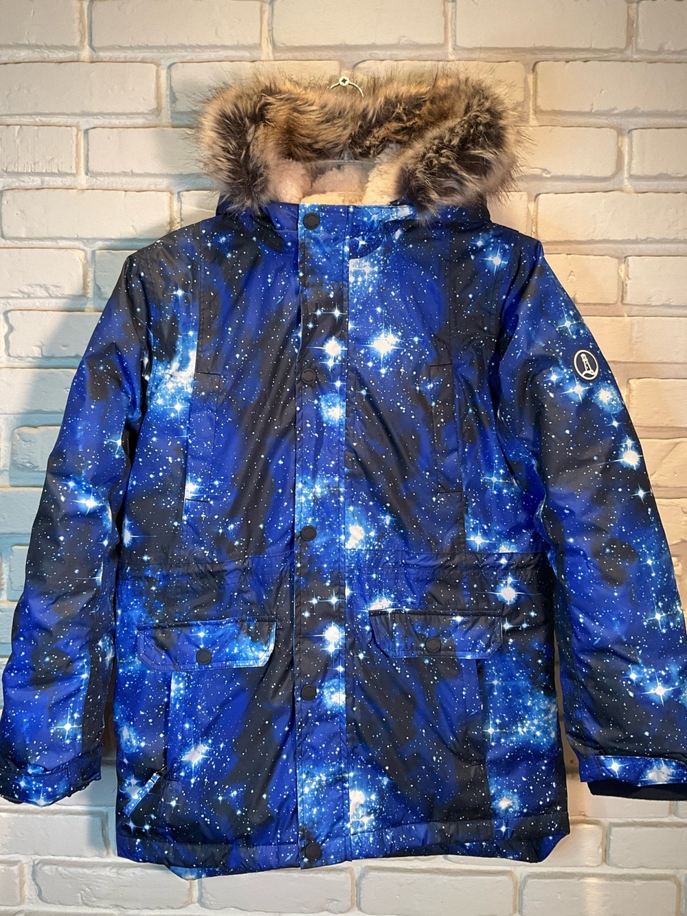 Land’s End Expedition Down Parka Galaxy Youth XL 14H-16H